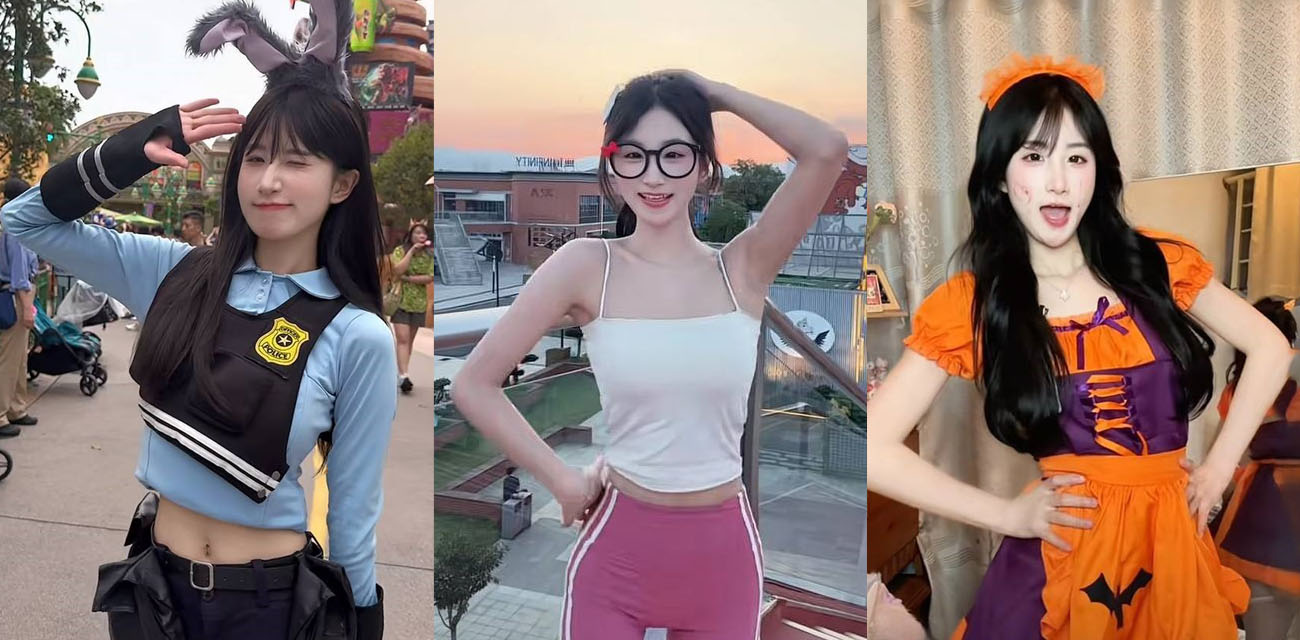 抖音20W粉丝博主【咬一口甜甜圈】私拍福利合集，清纯外表下丝足诱惑拉满，足控天堂舔屏狂喜纯撩到爆